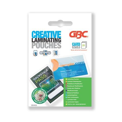 Pouch per carta di credito 64x99 mm 2x125 mic lucide (100)  - Foto 1